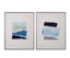 Bassett Blue Seaside Color Study Framed Print Set of 2