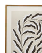 Bassett Tan Emerging Weeds I Framed Print