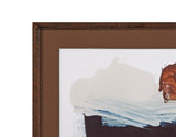 Bassett Brown Goldenrod Patch I Framed Print