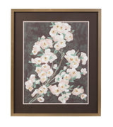 Bassett Brown Branch Burgundy I Framed Print