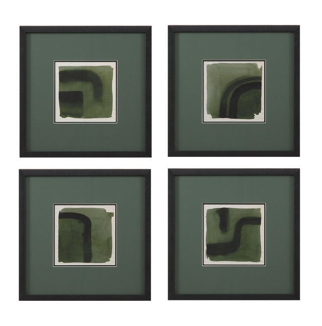 Bassett Green Marsh and Sod Framed Print s/4