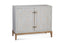 Bassett Gray Perrine Wood Bar Cabinet