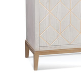 Bassett White Perrine White Bar Cabinet