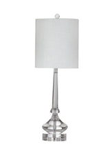 Bassett Clear Rivoli Table Lamp