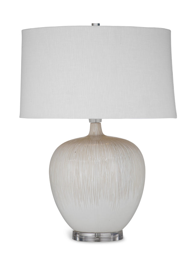 Bassett White Arcadia Table Lamp