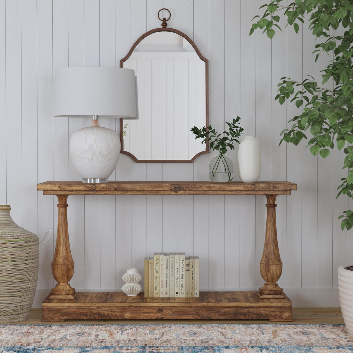 Bassett White Arcadia Table Lamp