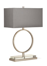 Bassett Silver Halle Table Lamp