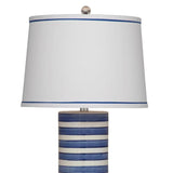 Bassett Blue Regatta Stripe Table Lamp