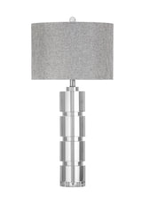 Bassett Clear Bethany Table Lamp