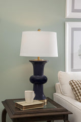 Bassett Blue Vince Table Lamp