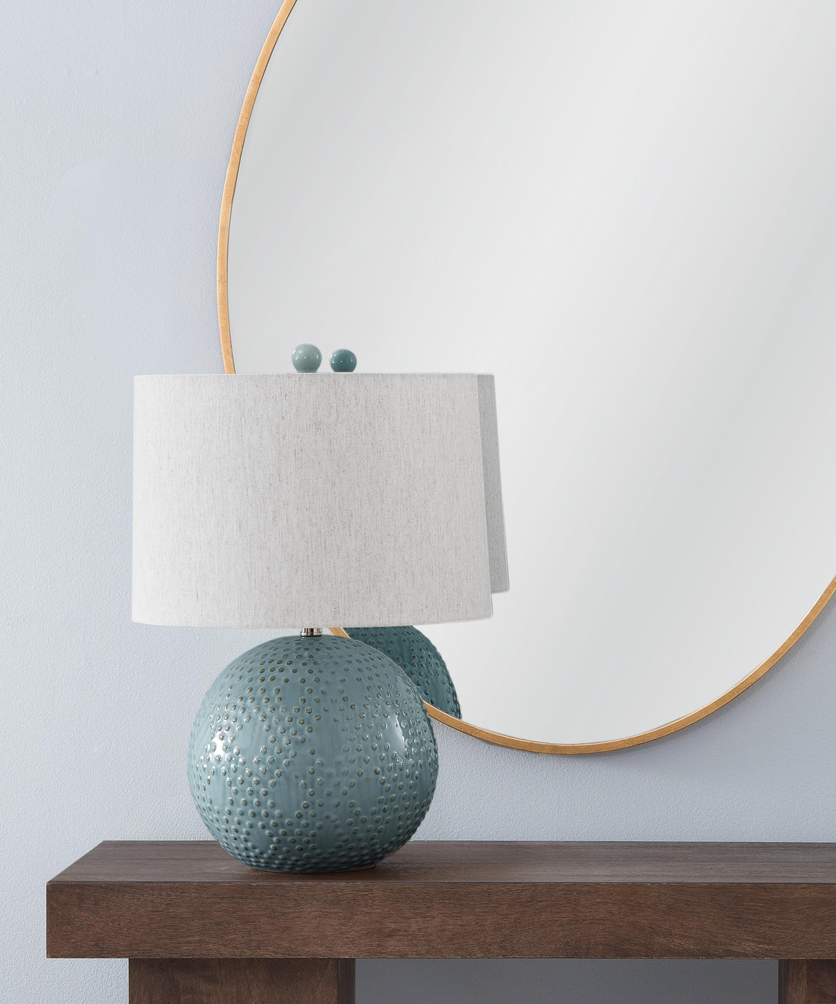 Bassett Blue Kettler Table Lamp