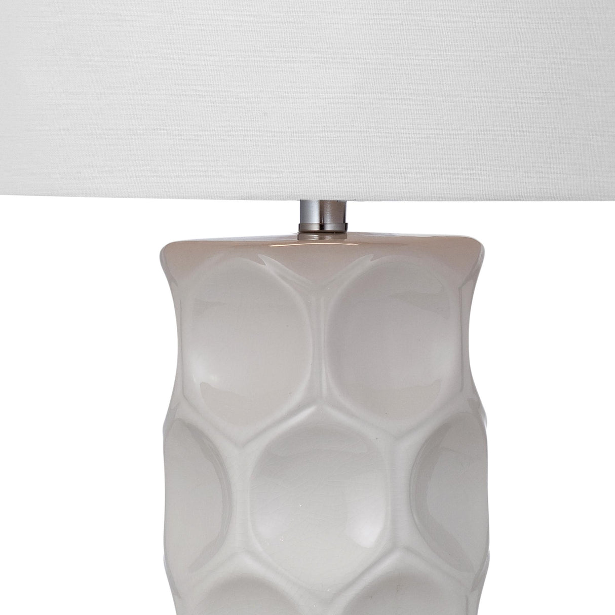 Bassett White Cassidy Table Lamp