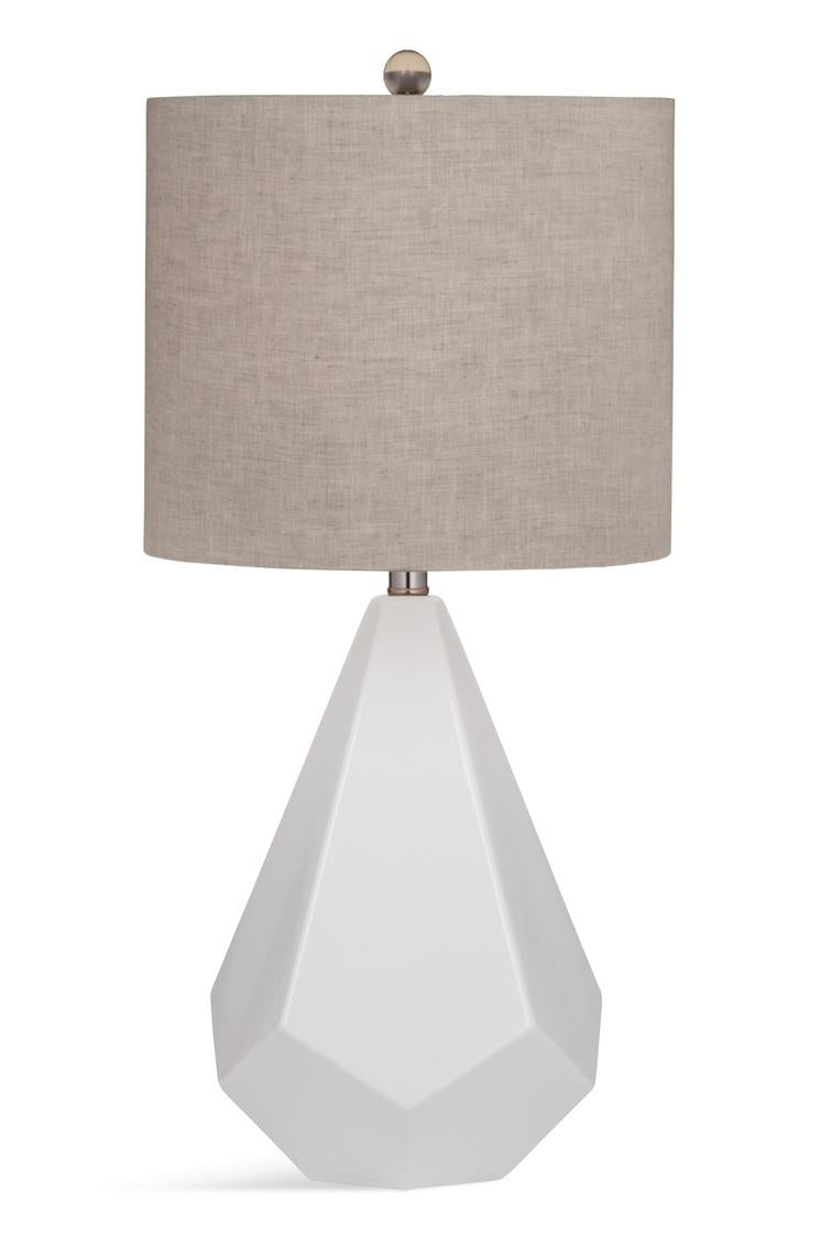 Bassett White Delaney Table Lamp
