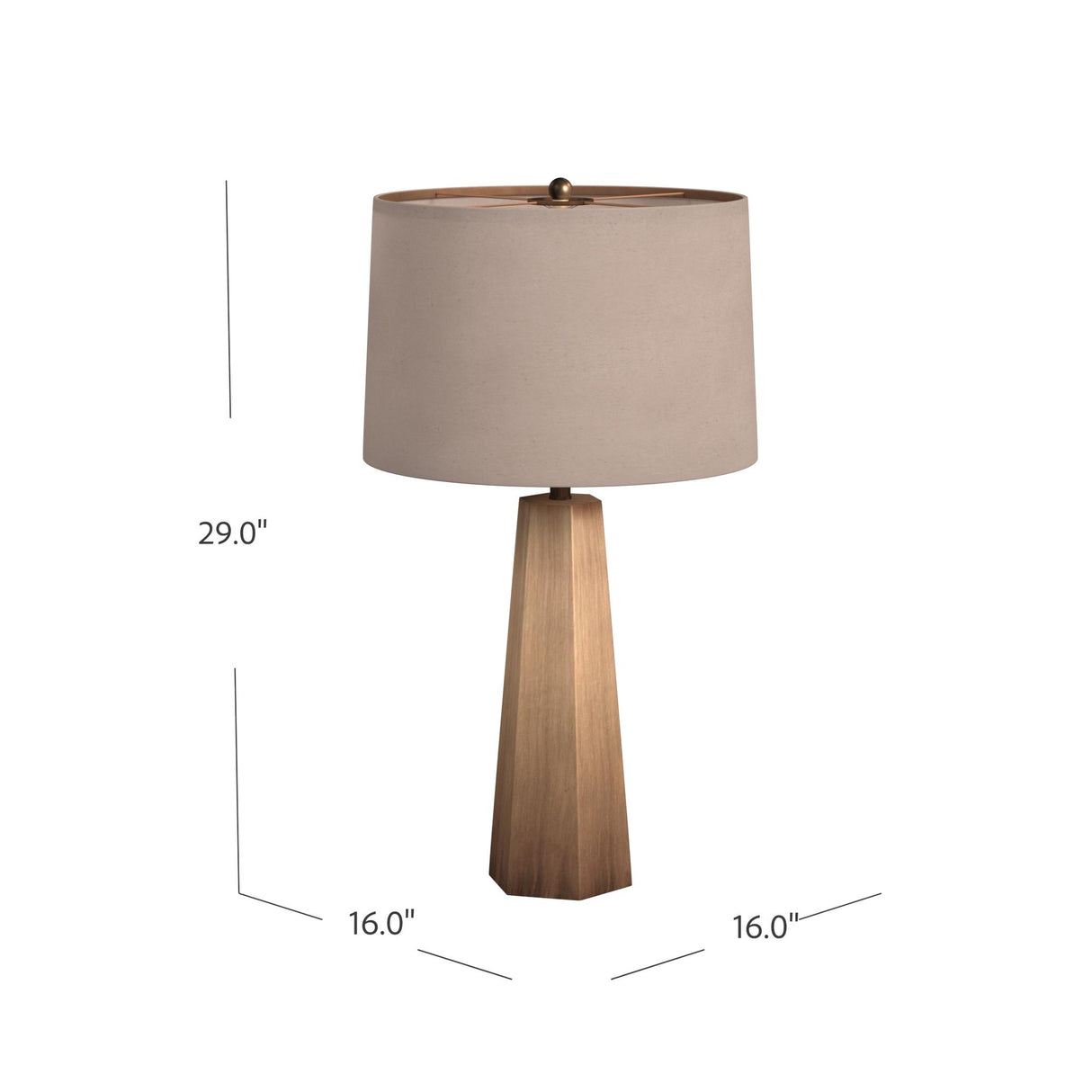 Bassett Gold Marsham Table Lamp