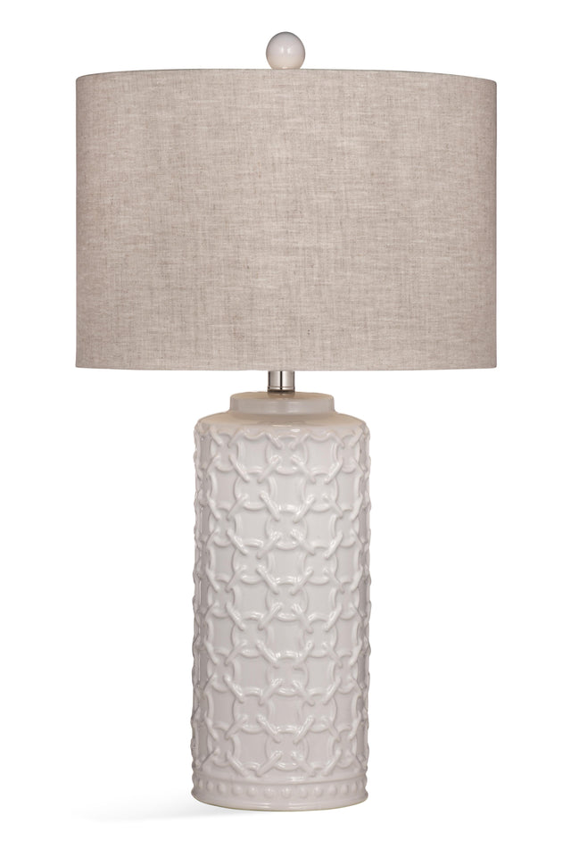 Bassett White Marina Table Lamp