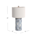 Bassett Blue Coburn Table Lamp