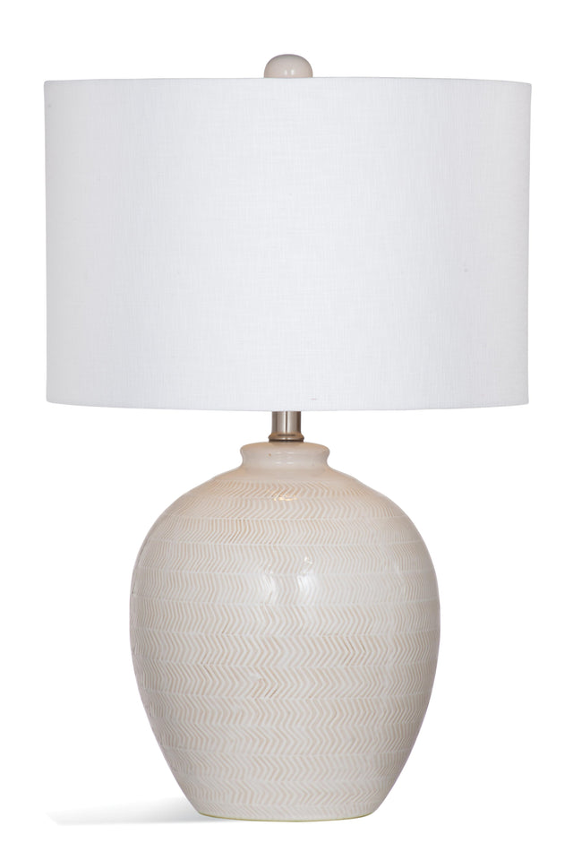 Bassett White Ellen Table Lamp