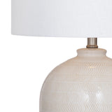 Bassett White Ellen Table Lamp
