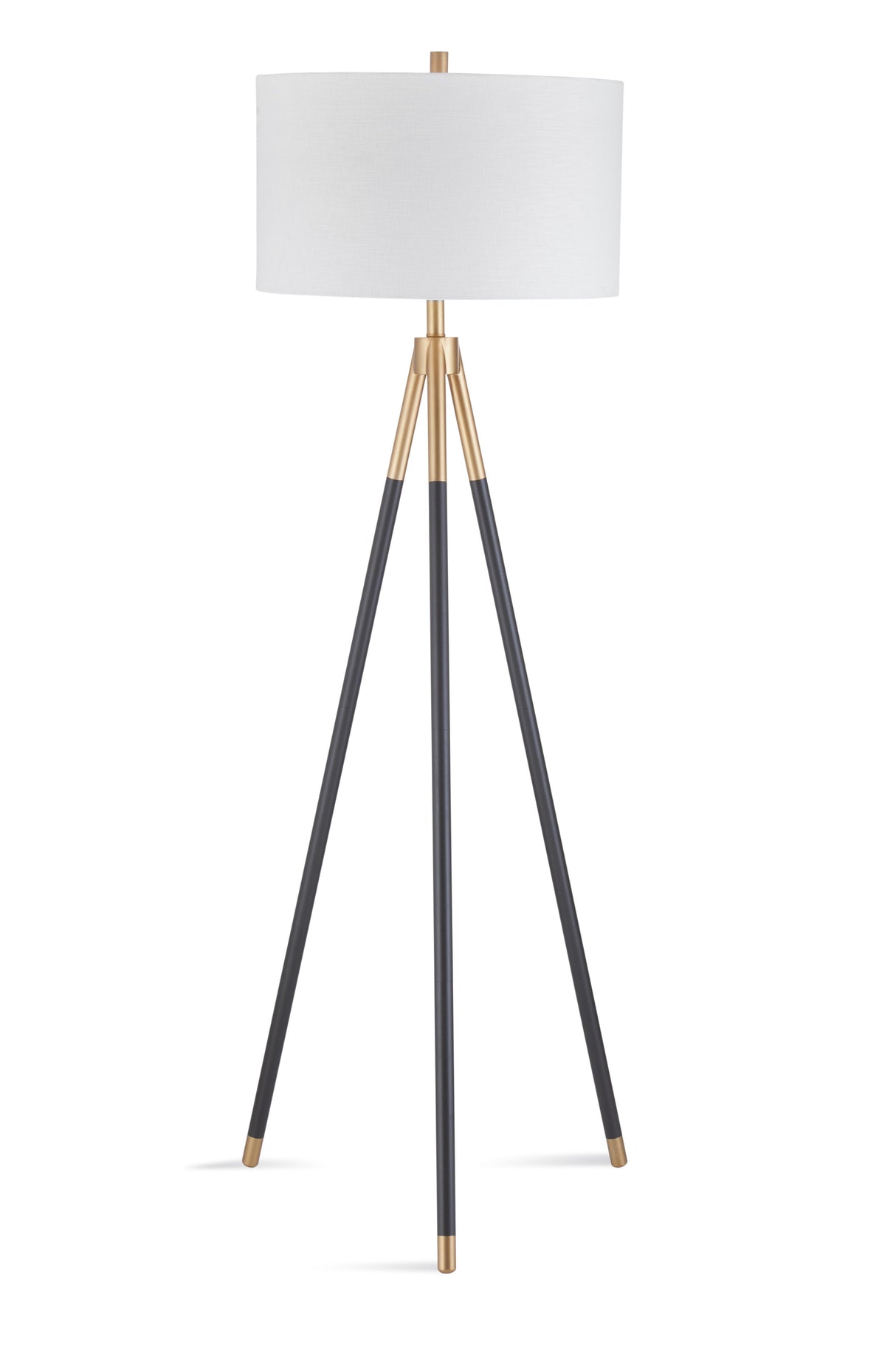 Bassett Black Rowe Floor Lamp