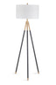 Bassett Black Rowe Floor Lamp