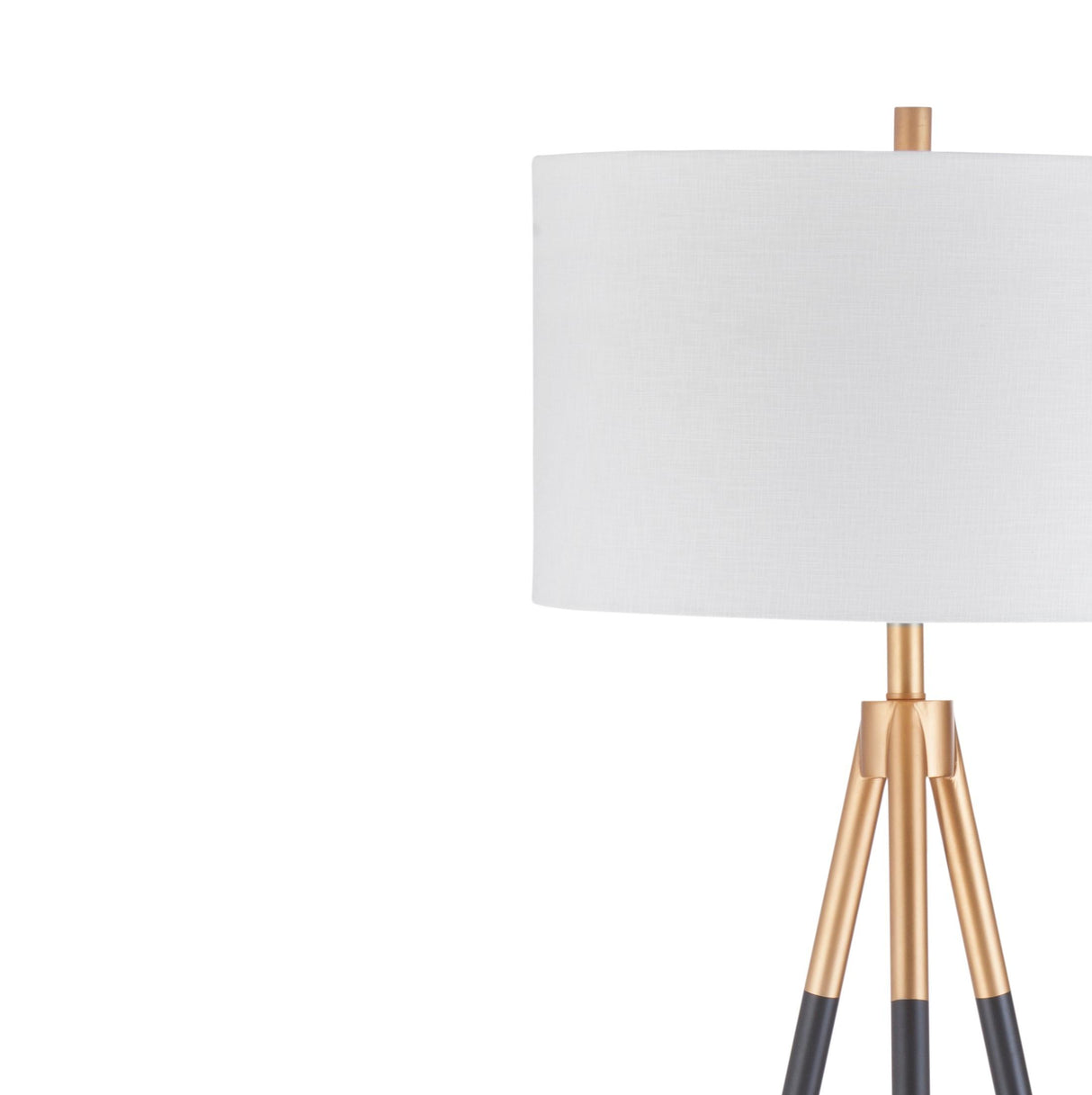 Bassett Black Rowe Floor Lamp
