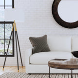 Bassett Black Rowe Floor Lamp