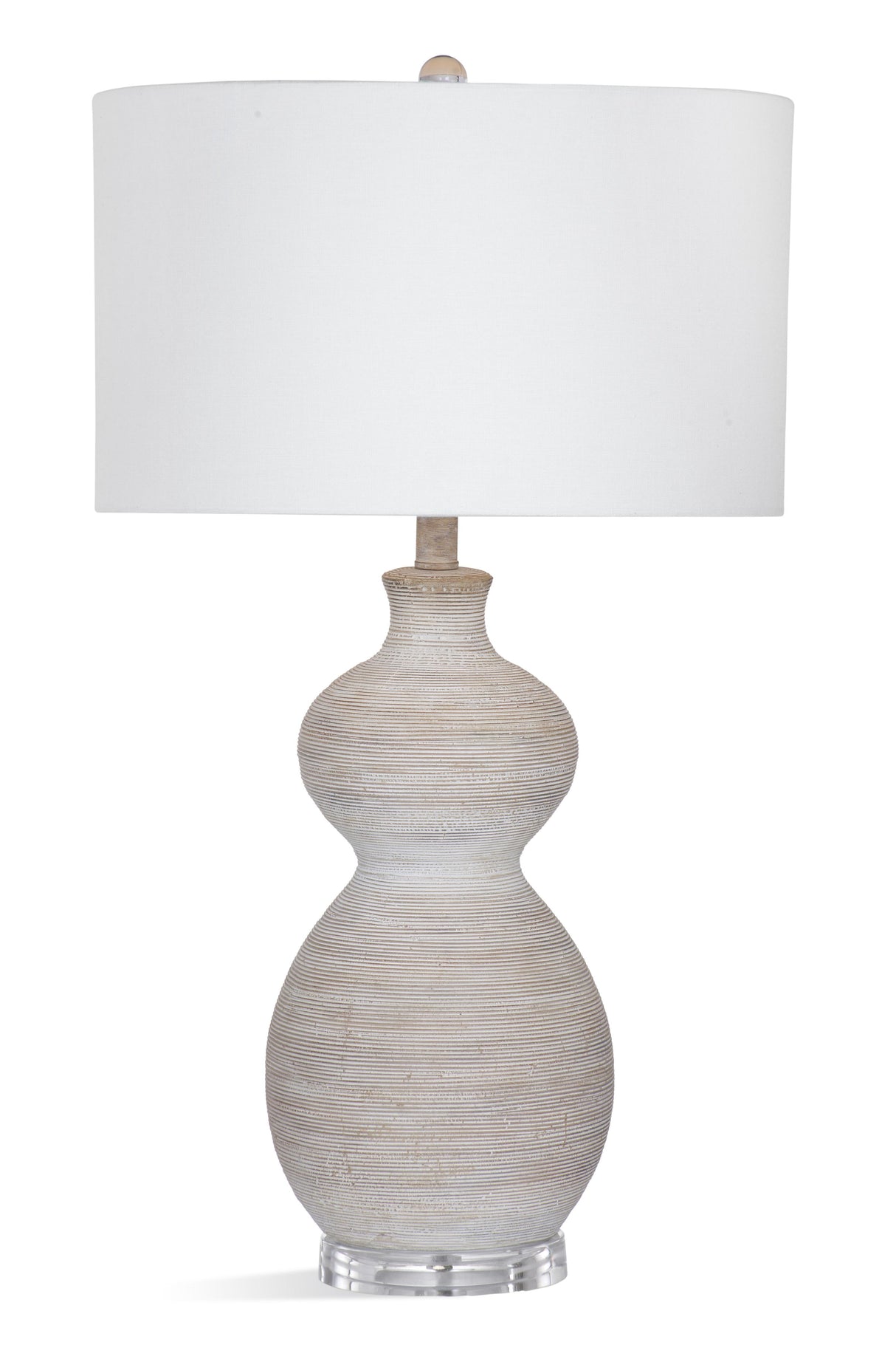 Bassett White Sandy Table Lamp