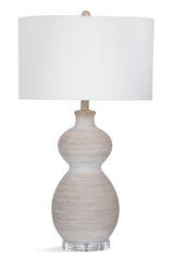 Bassett White Sandy Table Lamp