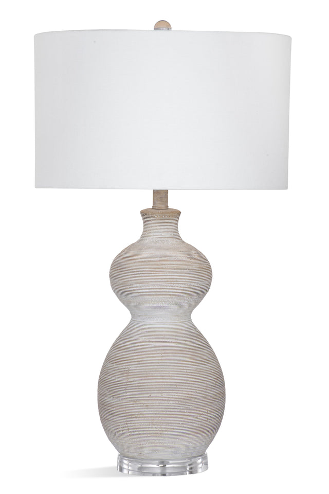 Bassett White Sandy Table Lamp