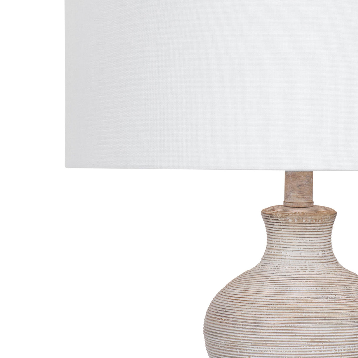 Bassett White Sandy Table Lamp