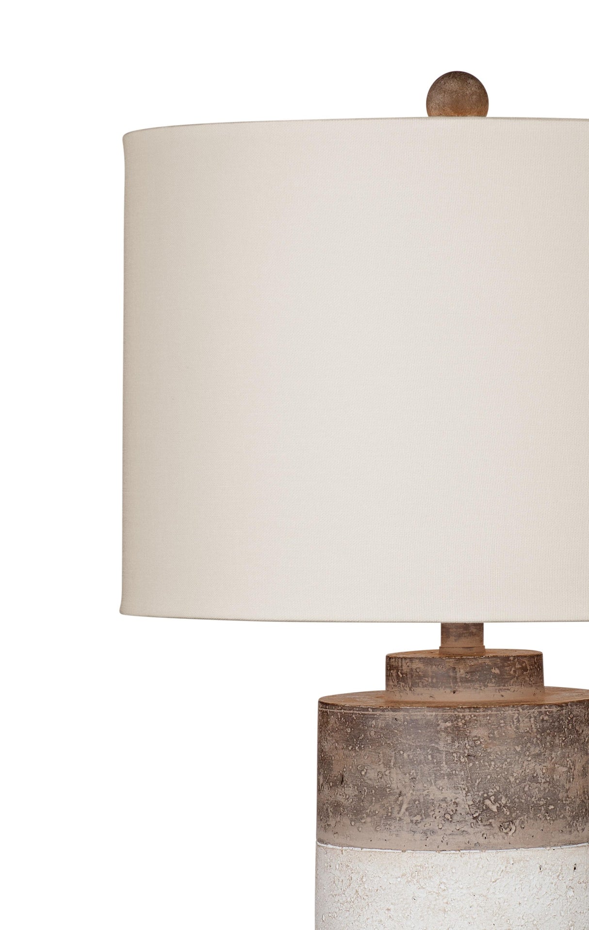 Bassett White Lamar Table Lamp