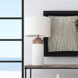 Bassett White Lamar Table Lamp