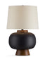 Bassett Black Ping Table Lamp