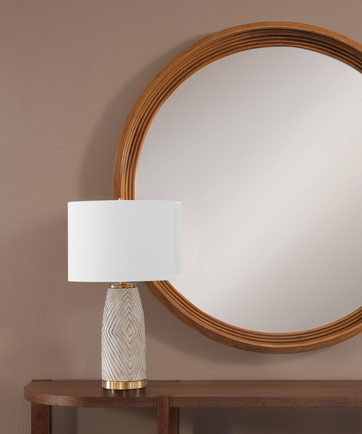 Bassett Brown Becky Table Lamp