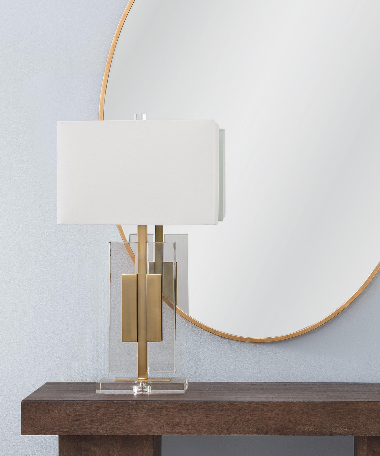 Bassett Brass Cynthia Table Lamp
