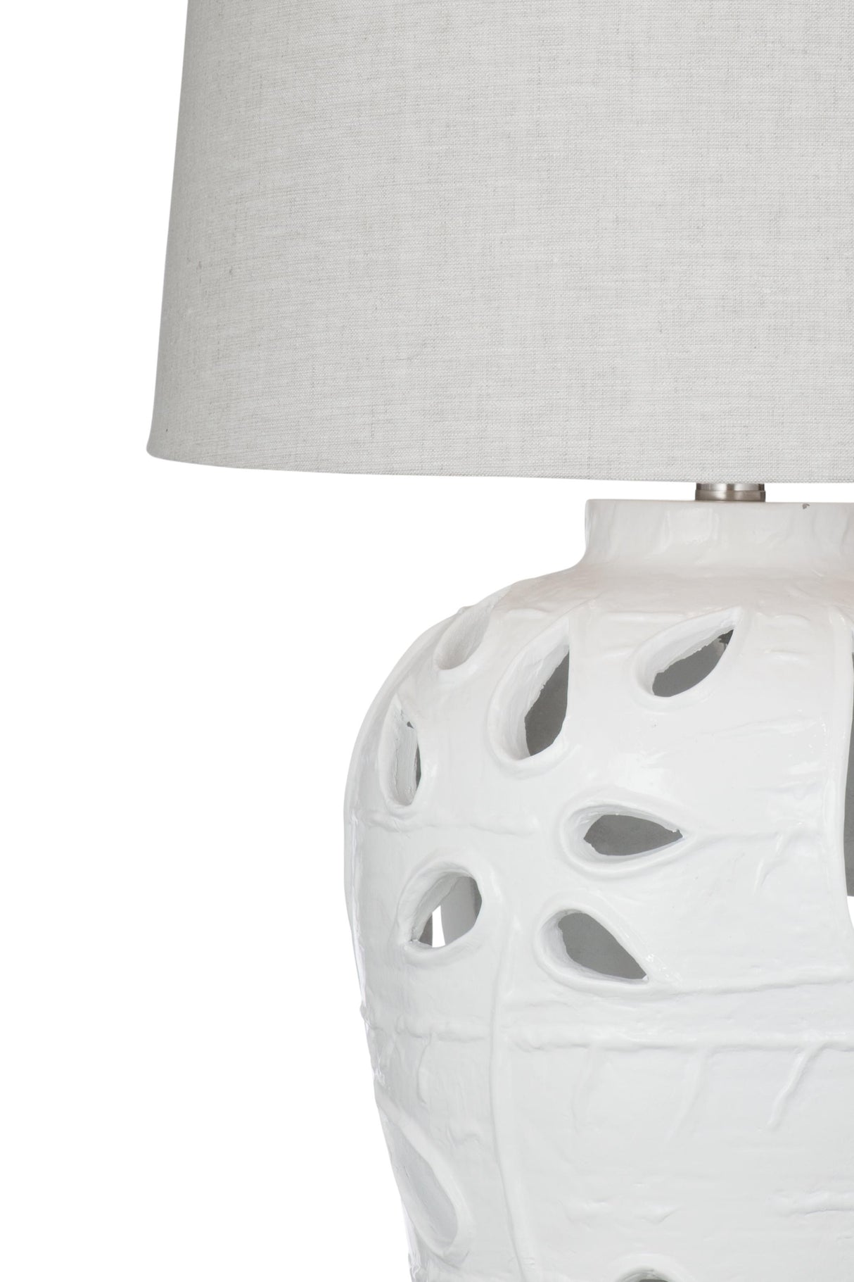 Bassett White Amur Table Lamp
