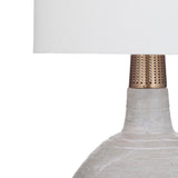 Bassett Gray Alyssa Table Lamp