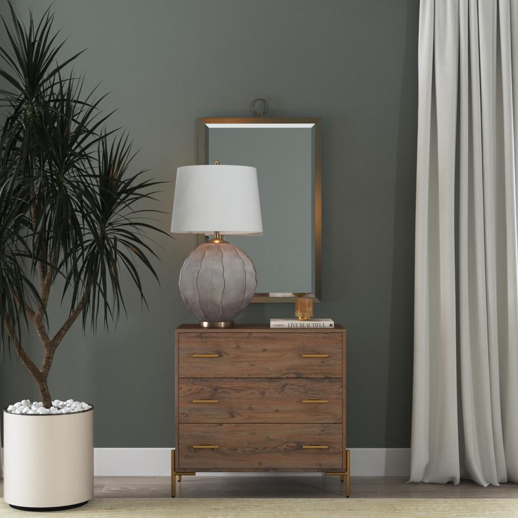 Bassett Gray Annapurna Table Lamp