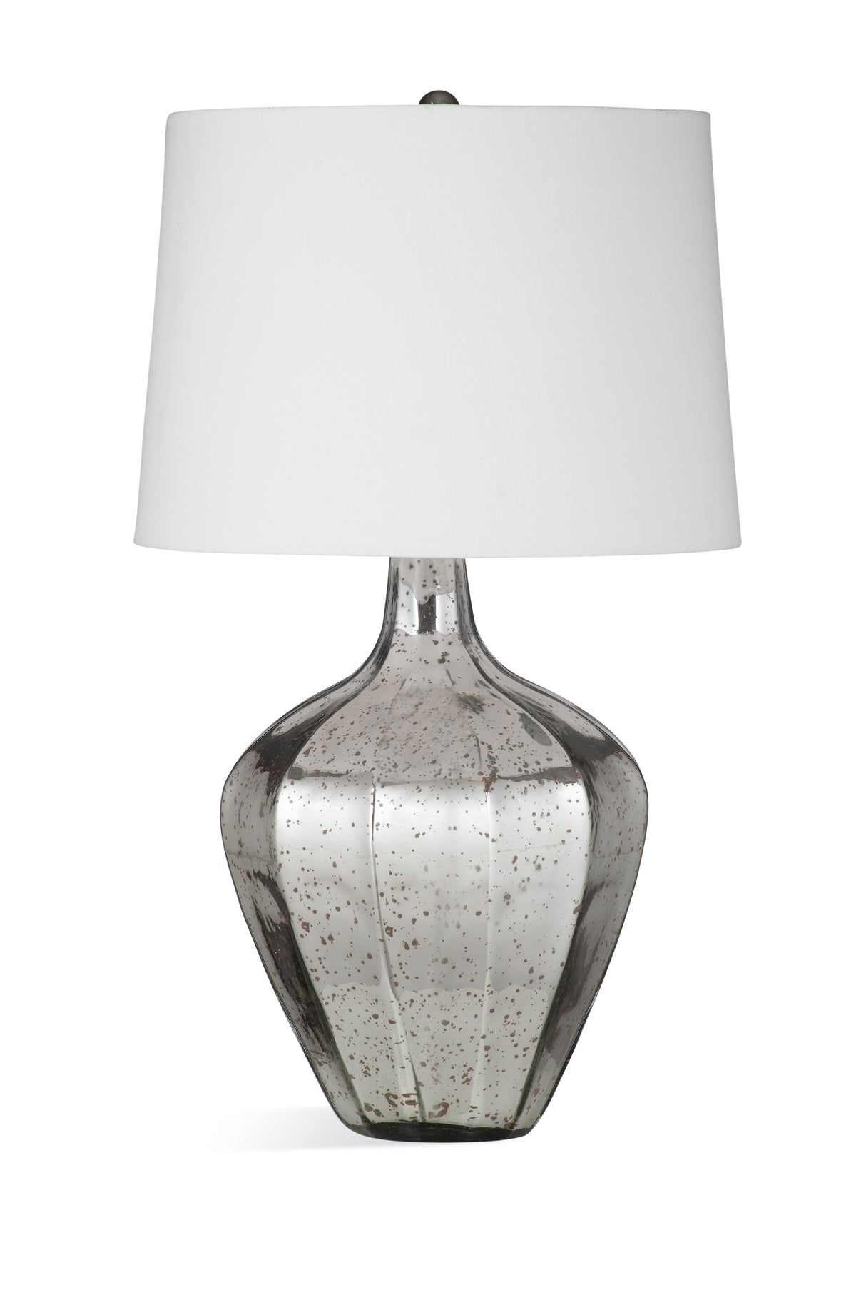 Bassett Silver Diamond Table Lamp