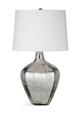 Bassett Silver Diamond Table Lamp