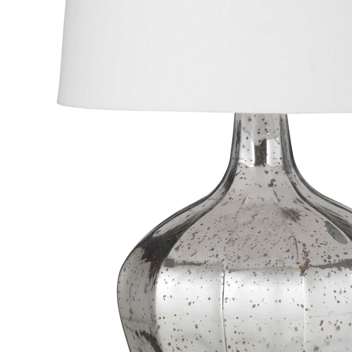 Bassett Silver Diamond Table Lamp