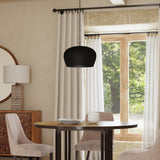 Bassett Black Bell Pendant
