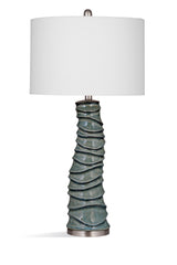 Bassett Blue Gallie Table Lamp