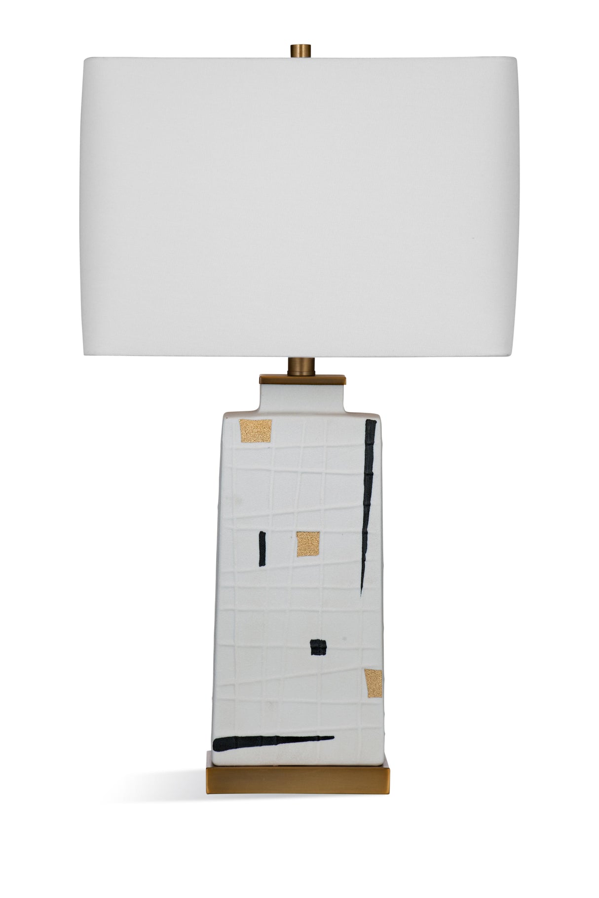 Bassett White Fandy Table Lamp