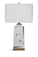 Bassett White Fandy Table Lamp