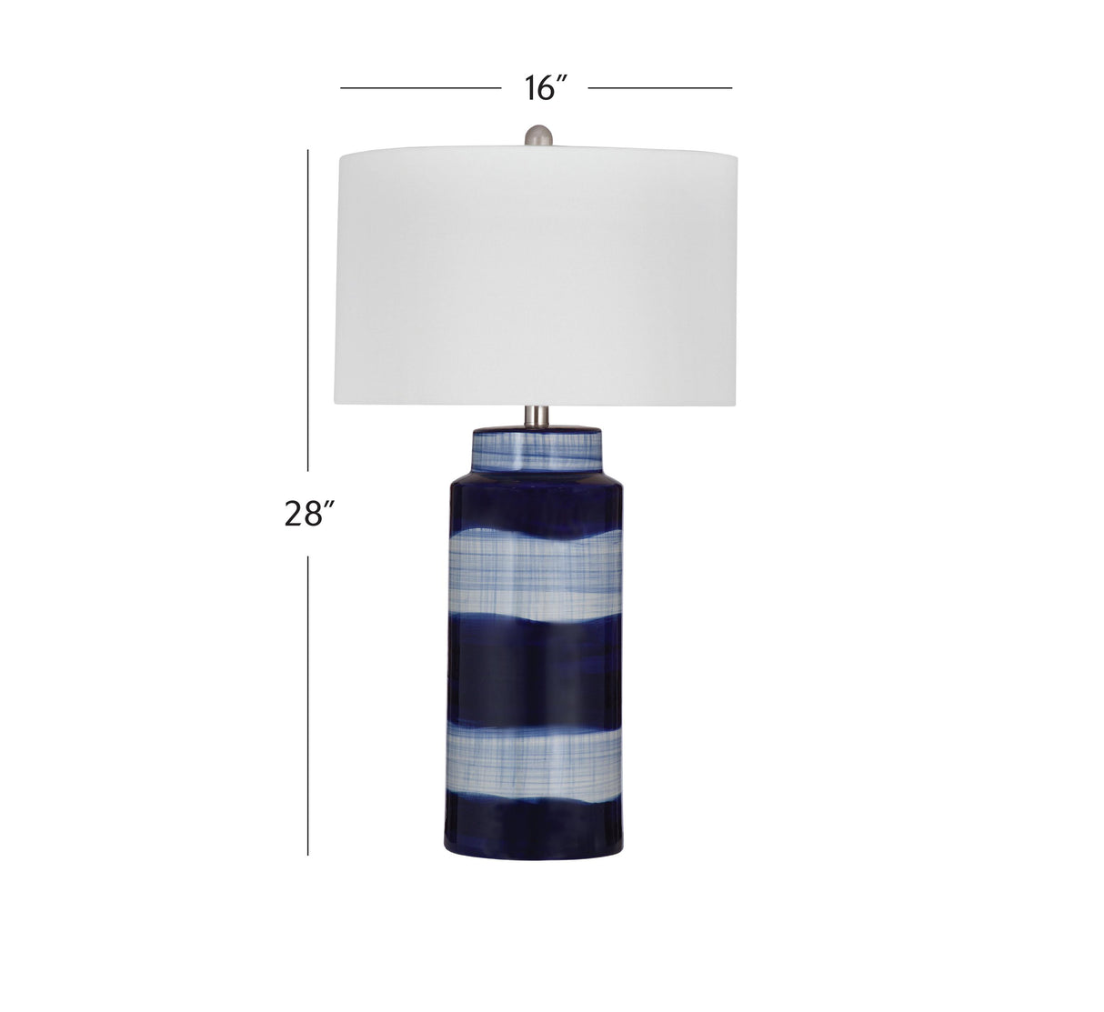 Bassett Blue Shire Table Lamp