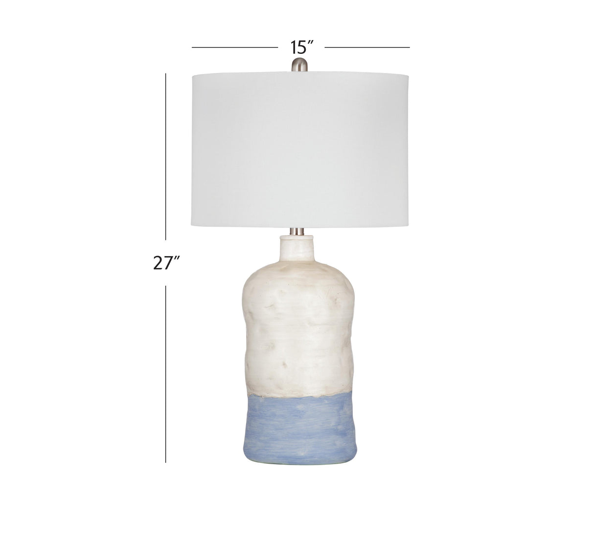 Bassett White Lucy Table Lamp