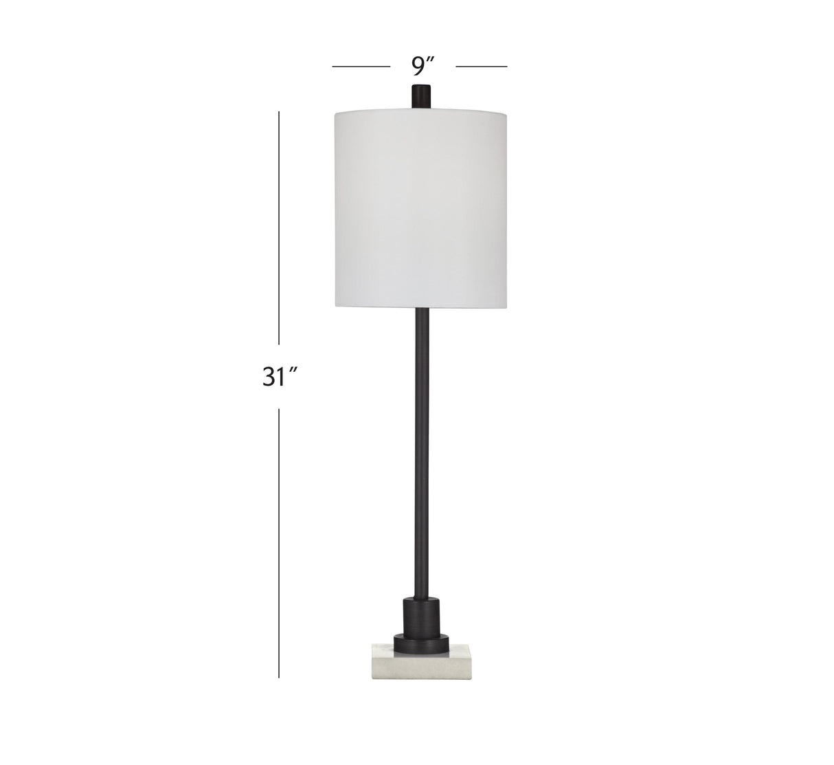 Bassett Bronze Jess Table Lamp
