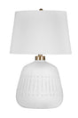 Bassett White Journey Table Lamp