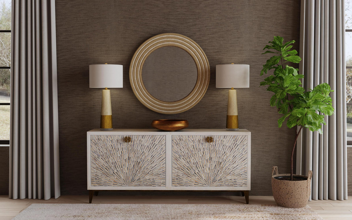 Bassett Gold Vargas Table Lamp